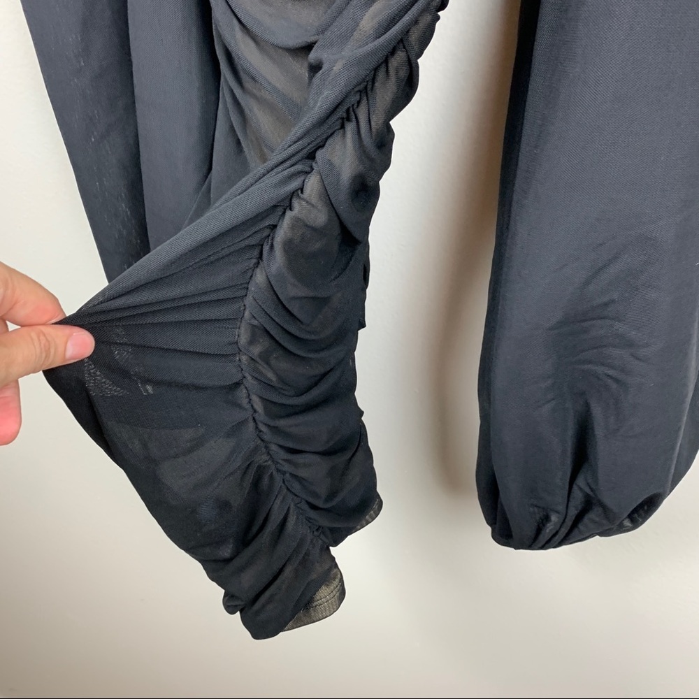 Oh Polly Black Mini Dress - Picture 9 of 14